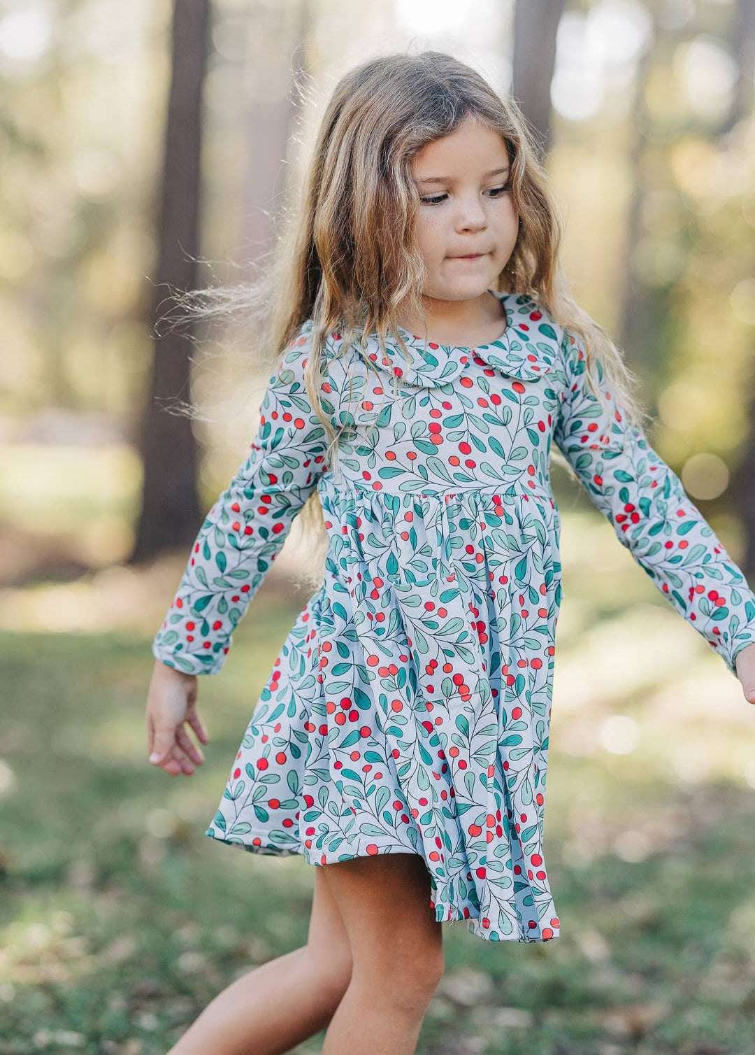 Happy Holly Twirl Dress