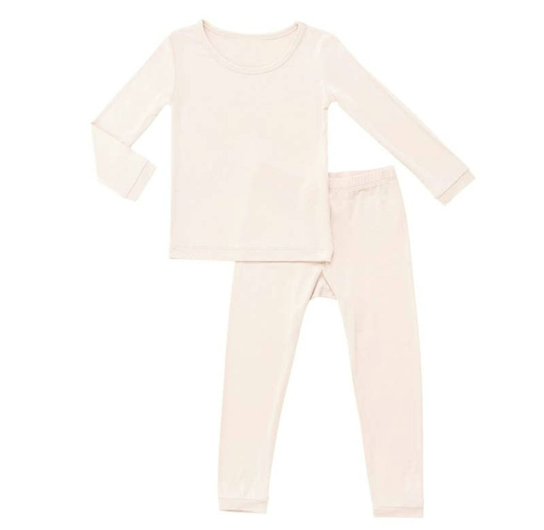 Kids Bamboo Pajamas pink