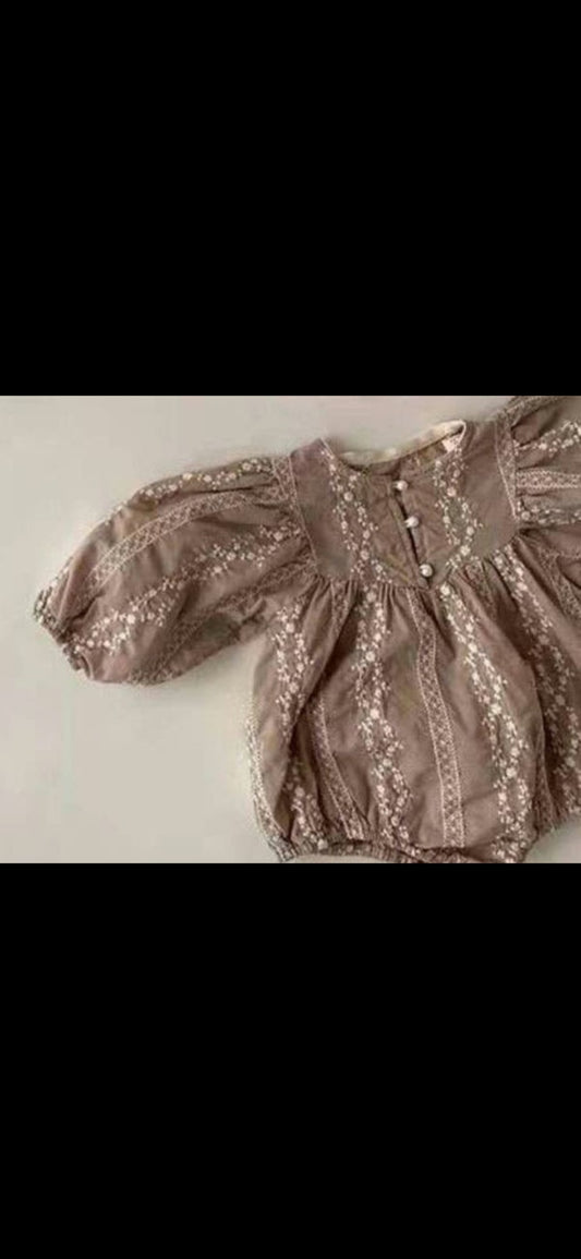 Stone Organic Cotton Bodysuit