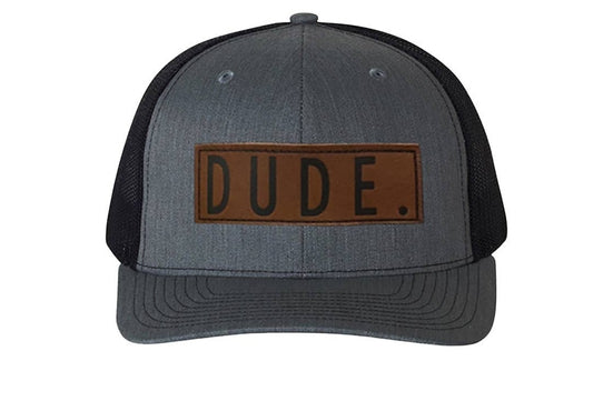 Dude Flat Bill Trucker Hat