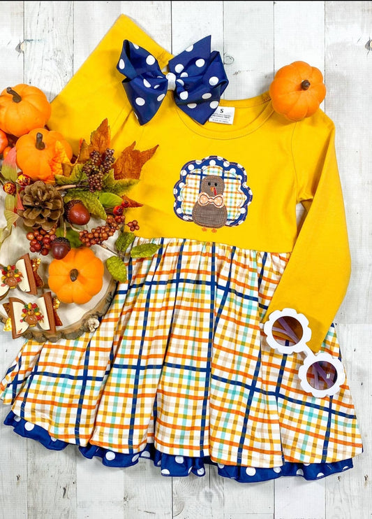 Plaid Twirl Dress
