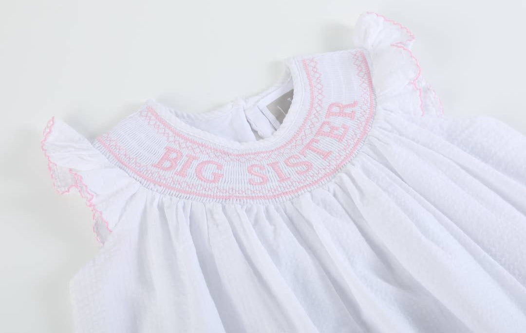 Big Sister Smocked Dress (6y)