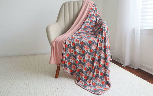 Secret Garden Bamboo Blanket